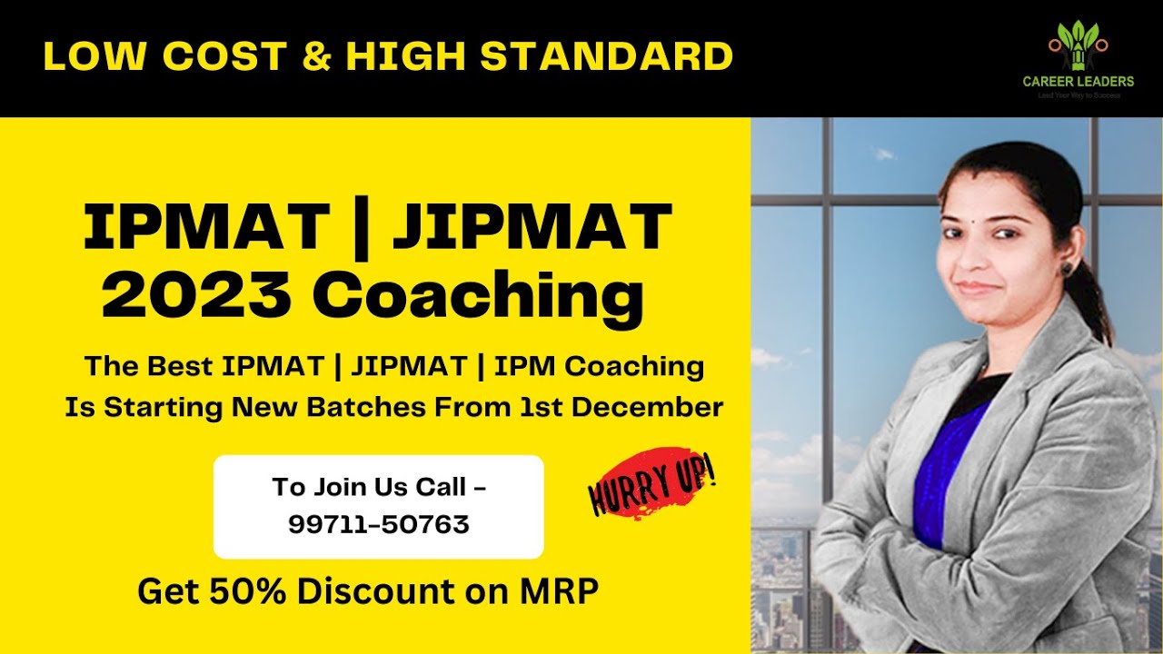 IPMAT JIPMAT INSTITUTE IN LAXMI NAGAR NEW DELHI