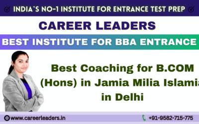 Best B.COM (Hons) Coaching for Jamia Milia Islamia in Delhi