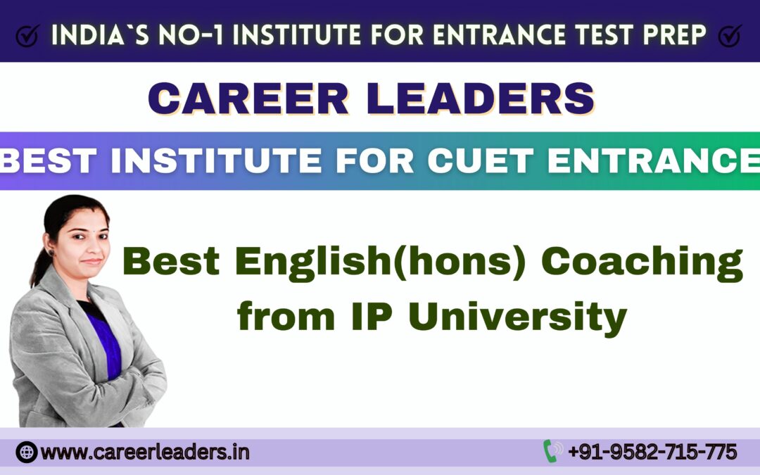 Best English(hons) Coaching from IP University