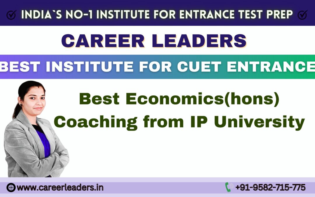 Best Economics(hons) Coaching from IP University