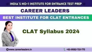 CLAT SYLLABUS 2024