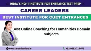 Best Online Coaching for Humanities Domain subjects