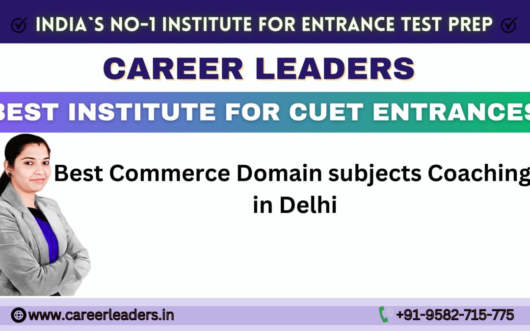 Best Commerce Domain subjects Coaching in Delhi