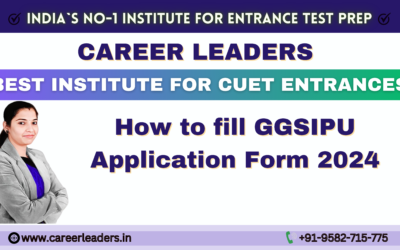 How to fill GGSIPU Application Form 2024