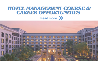 Hotel Management Course & Career Opportunities