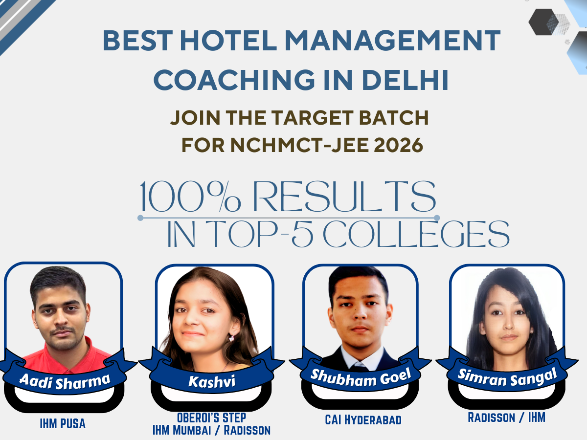best hotel management coaching in Delhi