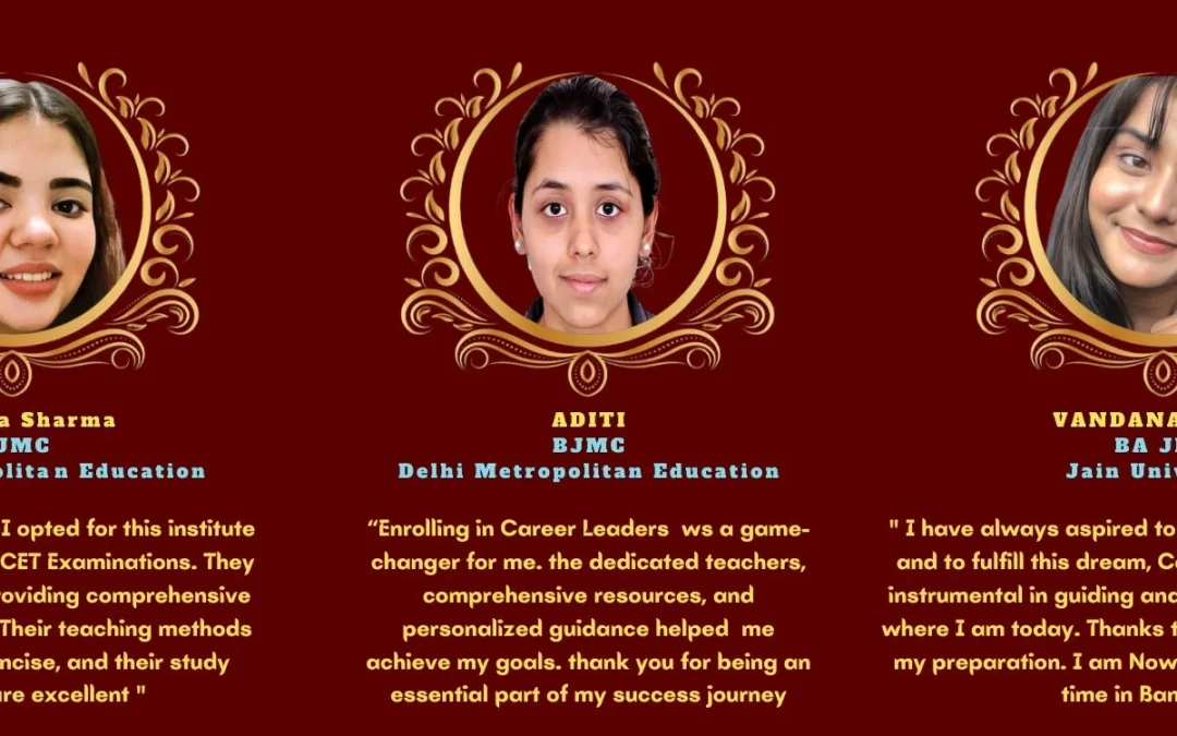 Best mass communication Coaching with Proven Success record