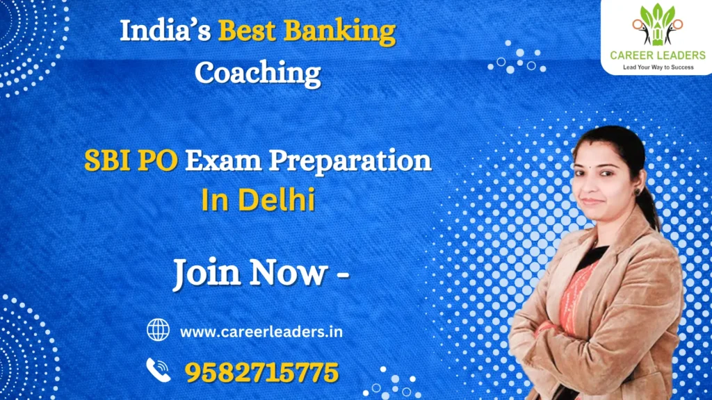 SBI PO exam preparation
