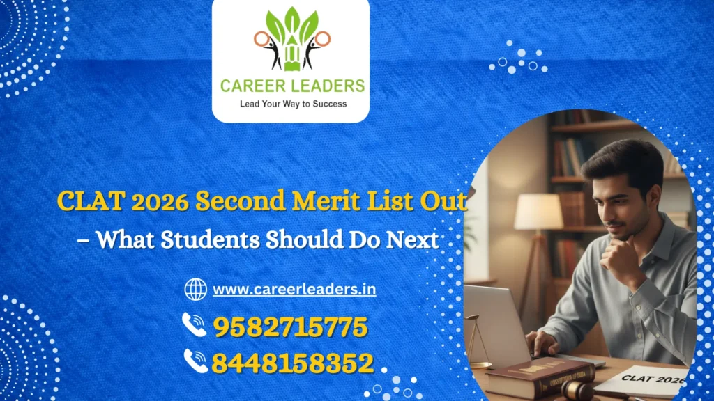CLAT 2026 Second Merit list