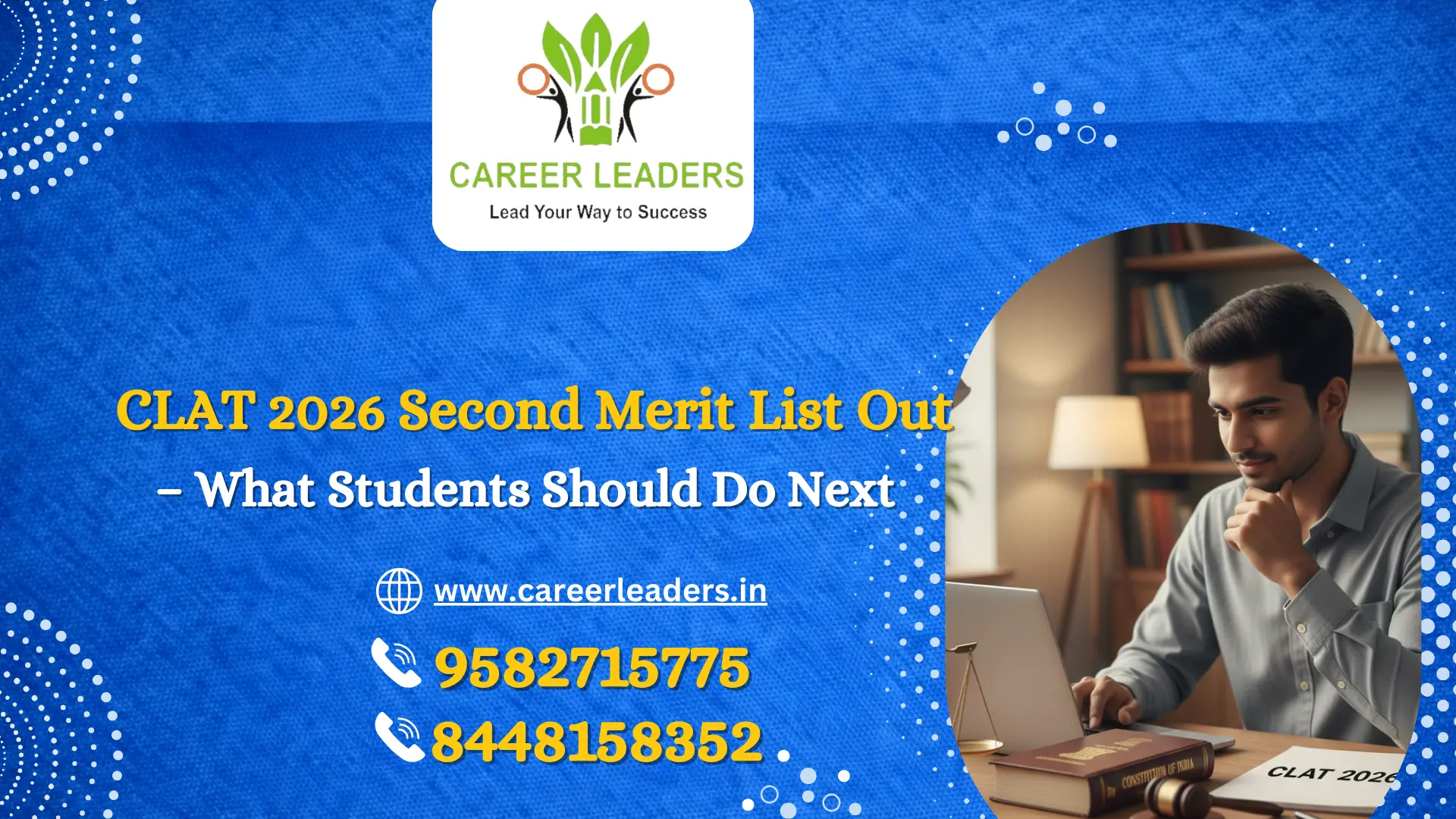 CLAT 2026 Second Merit list CLAT 2026 Second Merit list