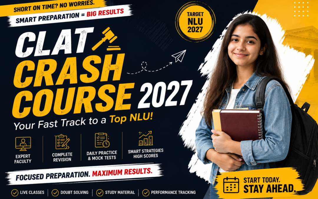 Best CLAT Crash Course 2027